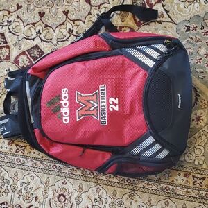 Adidas Red Climacool Fresh Pak Black Red Load Spring Backpack Basketball Sports